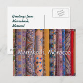 Groeten uit Marrakech Marokko Briefkaart (Voorkant / Achterkant)