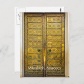 Groeten uit Marrakech Marokko Briefkaart (Voorkant / Achterkant)
