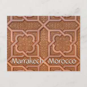 Groeten uit Marrakech Marokko Briefkaart