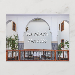 Groeten uit Marrakech Marokko Briefkaart