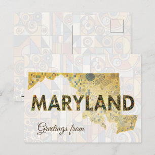 Groeten uit Maryland Briefkaart