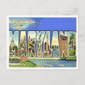 Groeten uit Maryland Briefkaart (Voorkant)