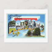 groeten uit Maryland reisposter Briefkaart (Voorkant)