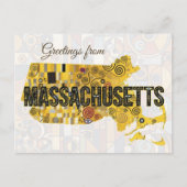 Groeten uit Massachusetts Briefkaart (Voorkant)
