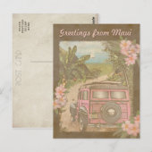 Groeten uit Maui Briefkaart (Voorkant / Achterkant)