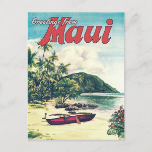 Groeten uit Maui, Briefkaart Hawaï