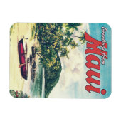 Groeten uit Maui, Hawaii Magneet (Horizontaal)