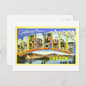  groeten uit Medford, Oregon Briefkaart (Voorkant / Achterkant)