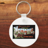 Groeten uit Memphis, Tennessee Sleutelhanger (Voorkant)
