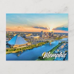 Groeten uit Memphis, Tennessee, Verenigde Staten Briefkaart