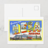  groeten uit Mesa, Arizona, Briefkaart (Voorkant / Achterkant)