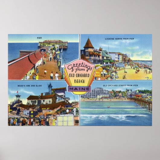 Groeten uit met Schilderachtig Uitzichten 2 Poster (Voorkant)