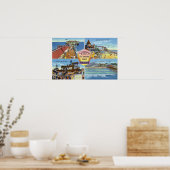 Groeten uit met Schilderachtig Uitzichten 2 Poster (Keuken)