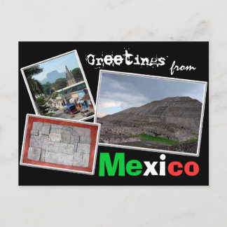 Groeten uit Mexico Briefkaart