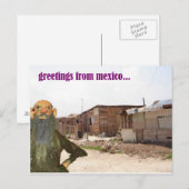 groeten uit mexico briefkaart (Voorkant / Achterkant)