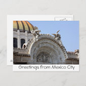 Groeten uit Mexico City Briefkaart (Voorkant / Achterkant)