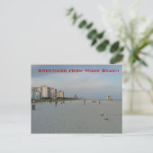 Groeten uit Miami Beach Briefkaart (Staand voorkant)