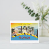 groeten uit Miami, Florida Briefkaart (Staand voorkant)