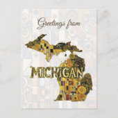 Groeten uit Michigan Briefkaart (Voorkant)