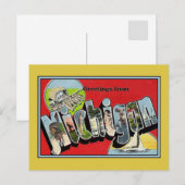  groeten uit Michigan Briefkaart (Voorkant / Achterkant)