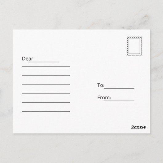 Groeten uit Michigan Briefkaart (Achterkant)