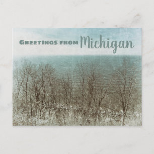 Groeten uit Michigan Briefkaart