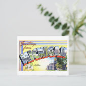  groeten uit Michigan Briefkaart (Staand voorkant)