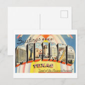 groeten uit Midland, Texas Briefkaart (Voorkant / Achterkant)