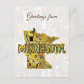 Groeten uit Minnesota Briefkaart (Voorkant)