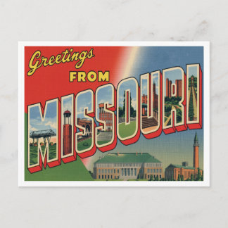 Groeten uit Missouri Briefkaart