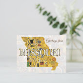 Groeten uit Missouri Briefkaart (Staand voorkant)