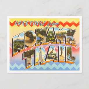 Groeten uit Mohawk Trail, Massachusetts Travel Briefkaart