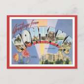 Groeten uit Montana Briefkaart (Voorkant)