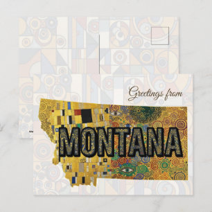 Groeten uit Montana Briefkaart