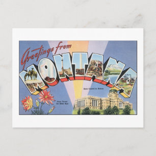 Groeten uit Montana Briefkaart