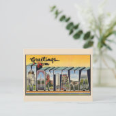 Groeten uit Montana Grote Brief Briefkaart (Staand voorkant)