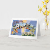 Groeten uit Montana! Kaart (Gele Bloem)