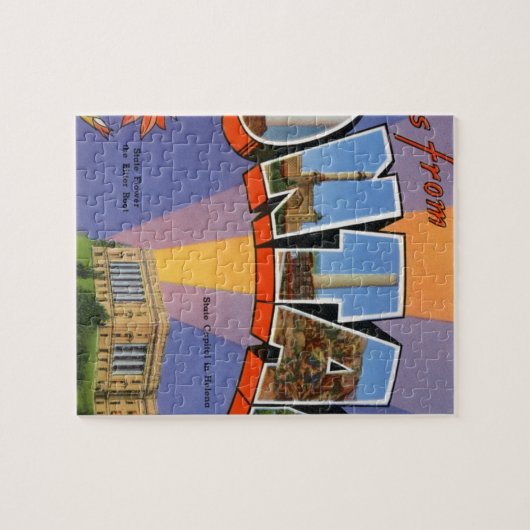 Groeten uit Montana Legpuzzel (Horizontaal)