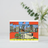 Groeten uit Montgomery, AL Briefkaart (Staand voorkant)