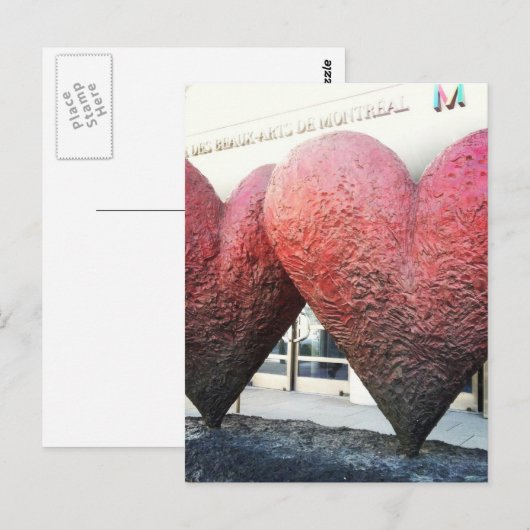 Groeten uit Montreal Briefkaart (Voorkant / Achterkant)