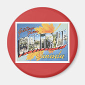 Groeten uit Montreal Canada Magneet (Voorkant)