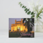 Groeten uit Mumbai India Ansichtkaart Briefkaart (Staand voorkant)