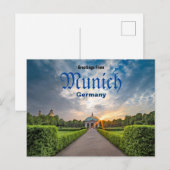 Groeten uit München Duitsland Ansichtkaart Briefkaart (Voorkant / Achterkant)