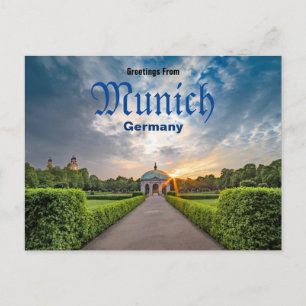 Groeten uit München Duitsland Ansichtkaart   Briefkaart