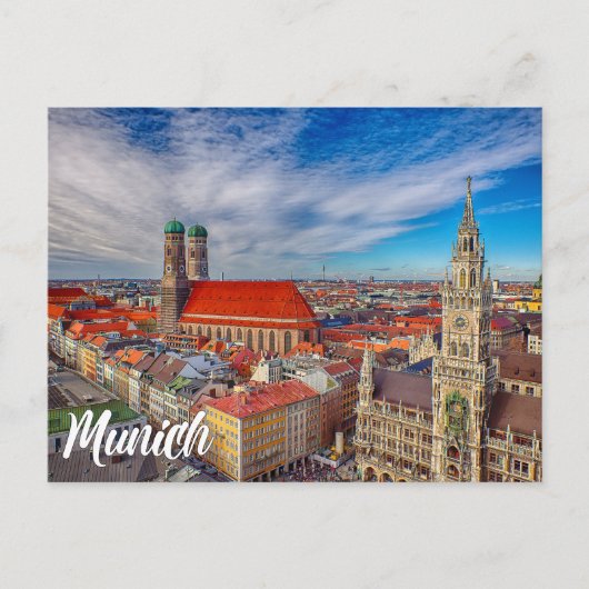 Groeten uit München, Duitsland Briefkaart (Voorkant)