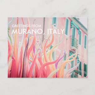 Groeten uit Murano Italië Briefkaart