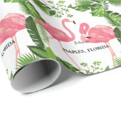 Groeten uit Napels, Florida Cadeaupapier (Rol Hoek)