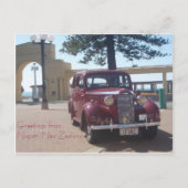 Groeten uit Napier, Nieuw-Zeeland Briefkaart (Voorkant)