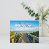 Groeten uit Naples Florida Beach Ansichtkaart Briefkaart (Staand voorkant)