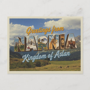  groeten uit Narnia Briefkaart